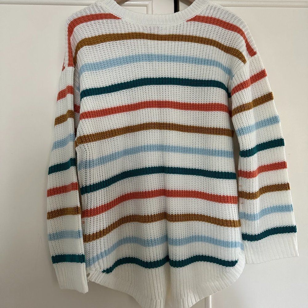 So Colorful Striped Sweater - Picture 5 of 5